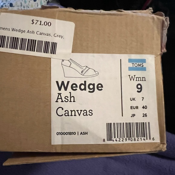 Toms gray wedge heels - Picture 4 of 4